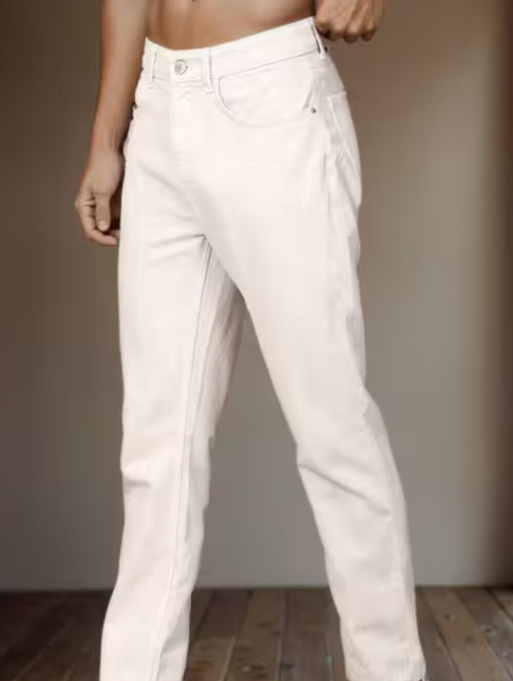 × SHEIN White Skinny Jeans Size 10